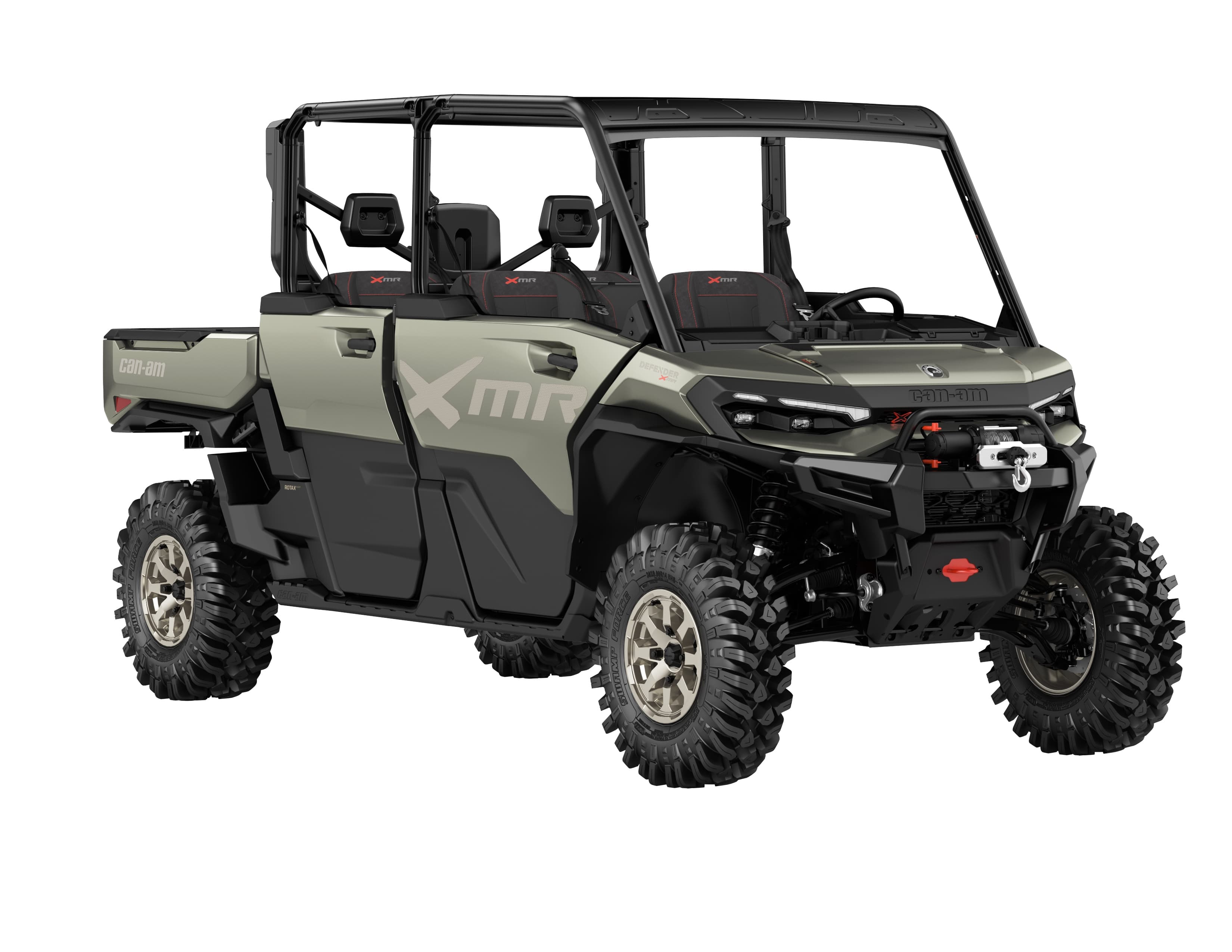 Can-Am Defender MAX X MR HD11 с полудверями — Loft Green Satin
