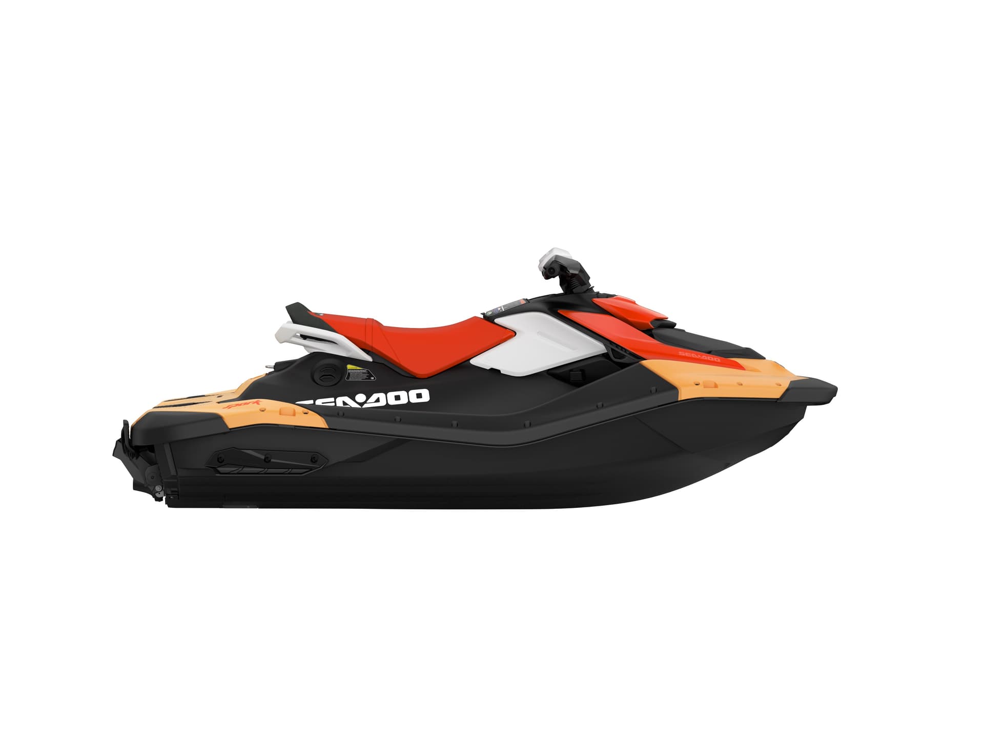 Sea-Doo Spark Convenience 90 — Sunrise Orange and Dragon Red, вид сбоку