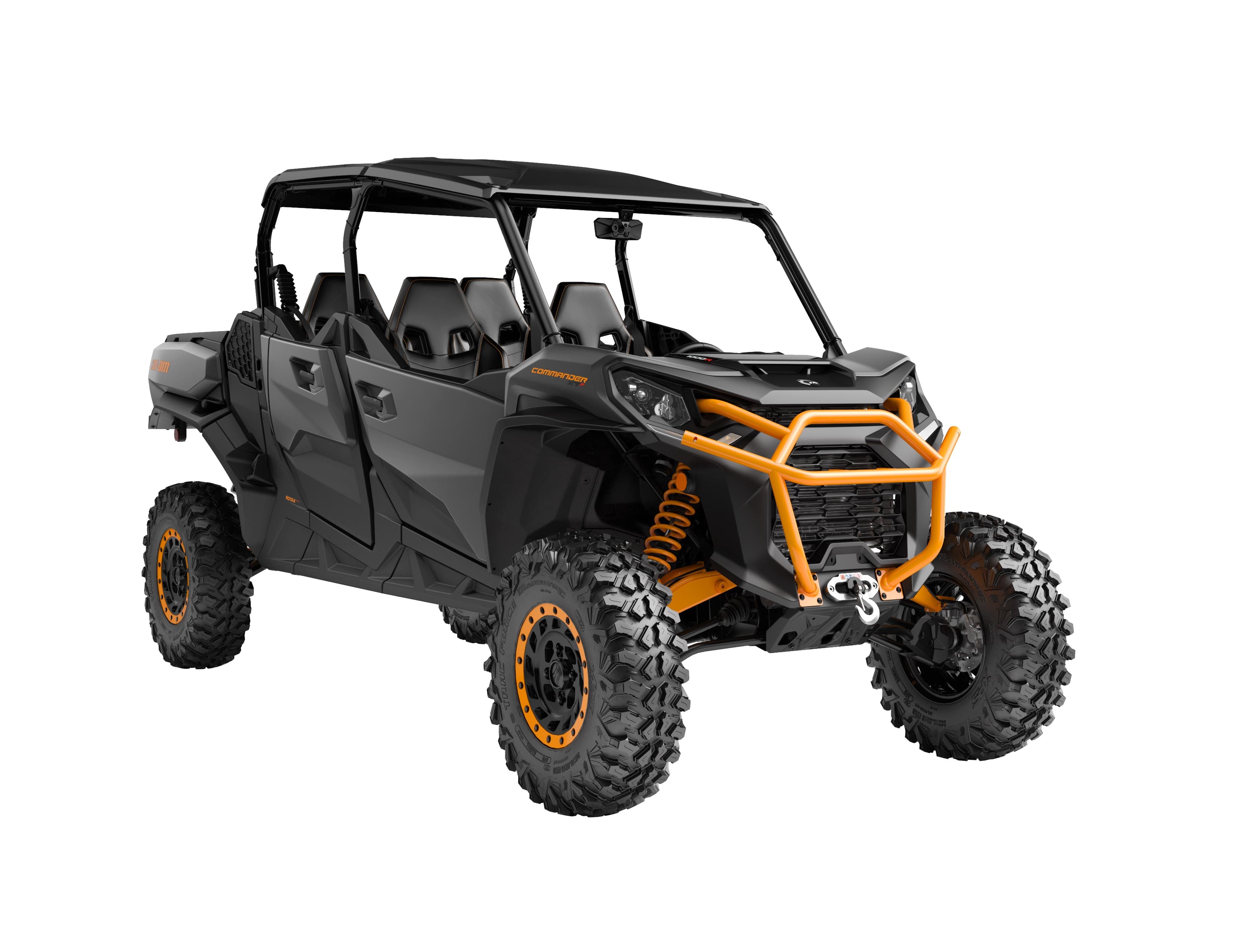 Can-Am Commander MAX XT-P 1000R — Mineral Grey & Orange Crush
