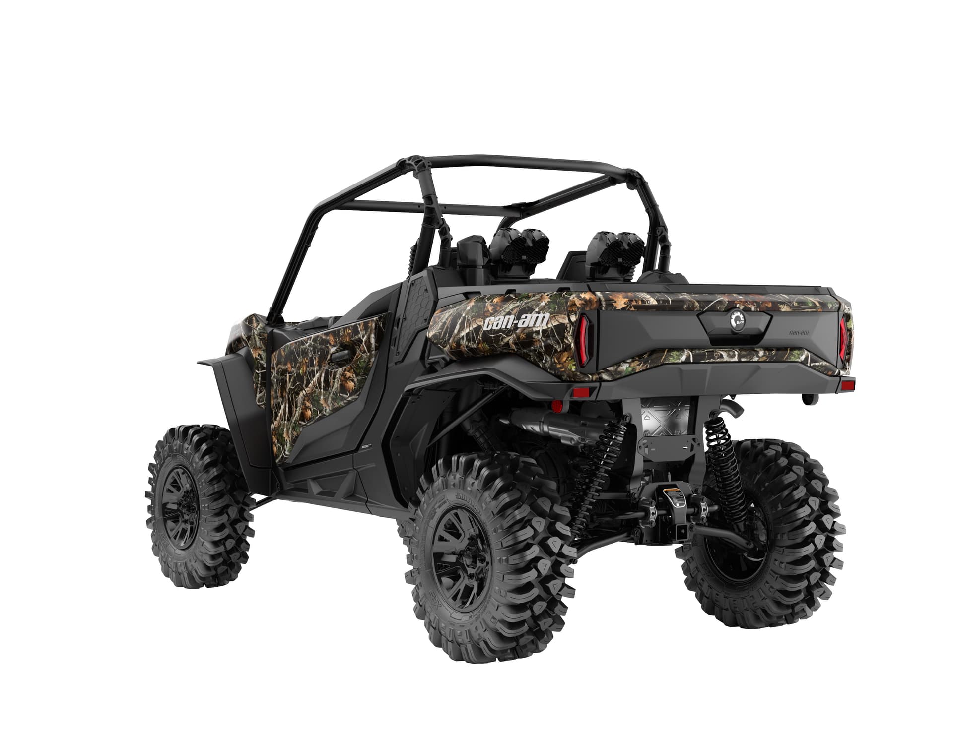 Can-Am Commander X MR 1000R — Dark Wildland Camo, вид сзади