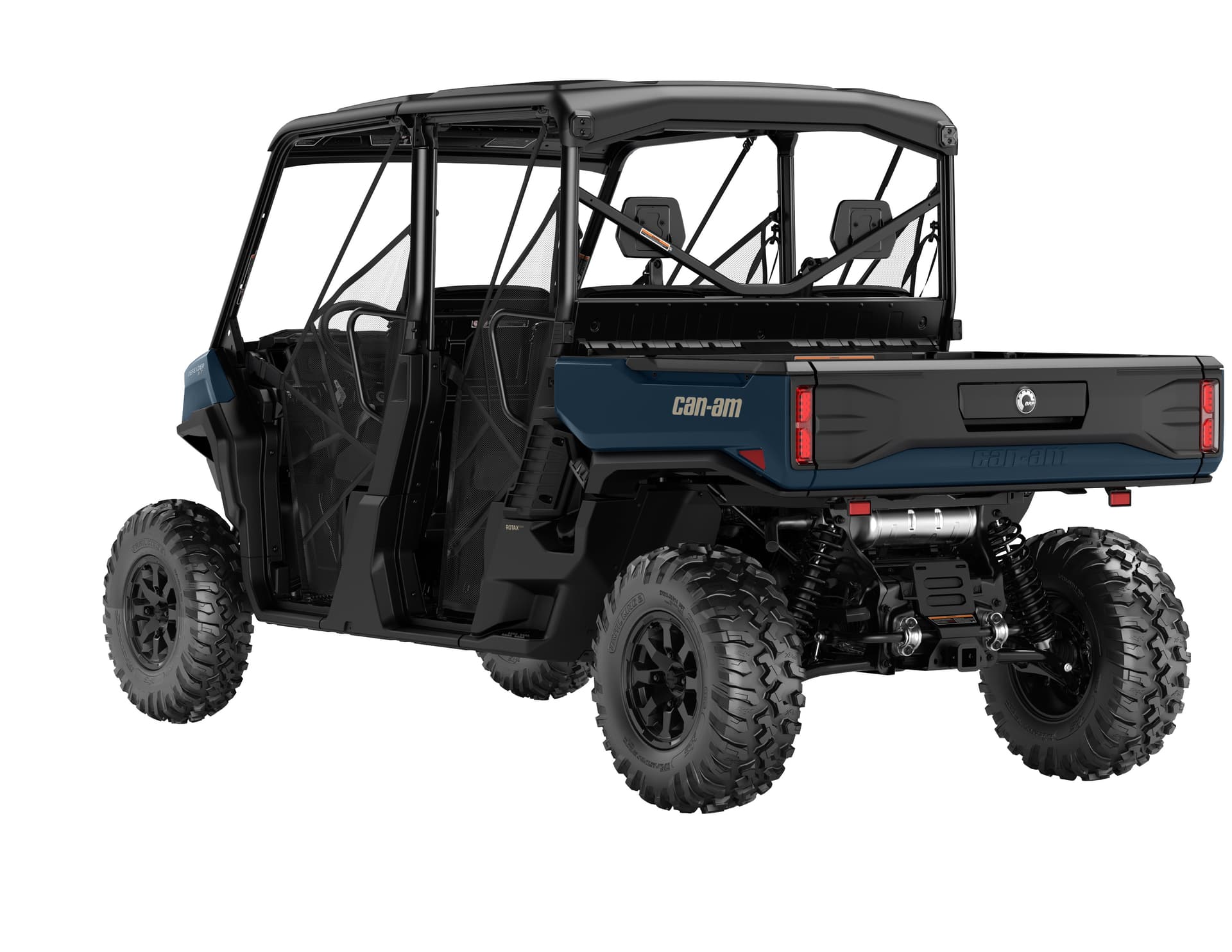 Can-Am Defender MAX XT HD11 — Dusty Navy, вид сзади