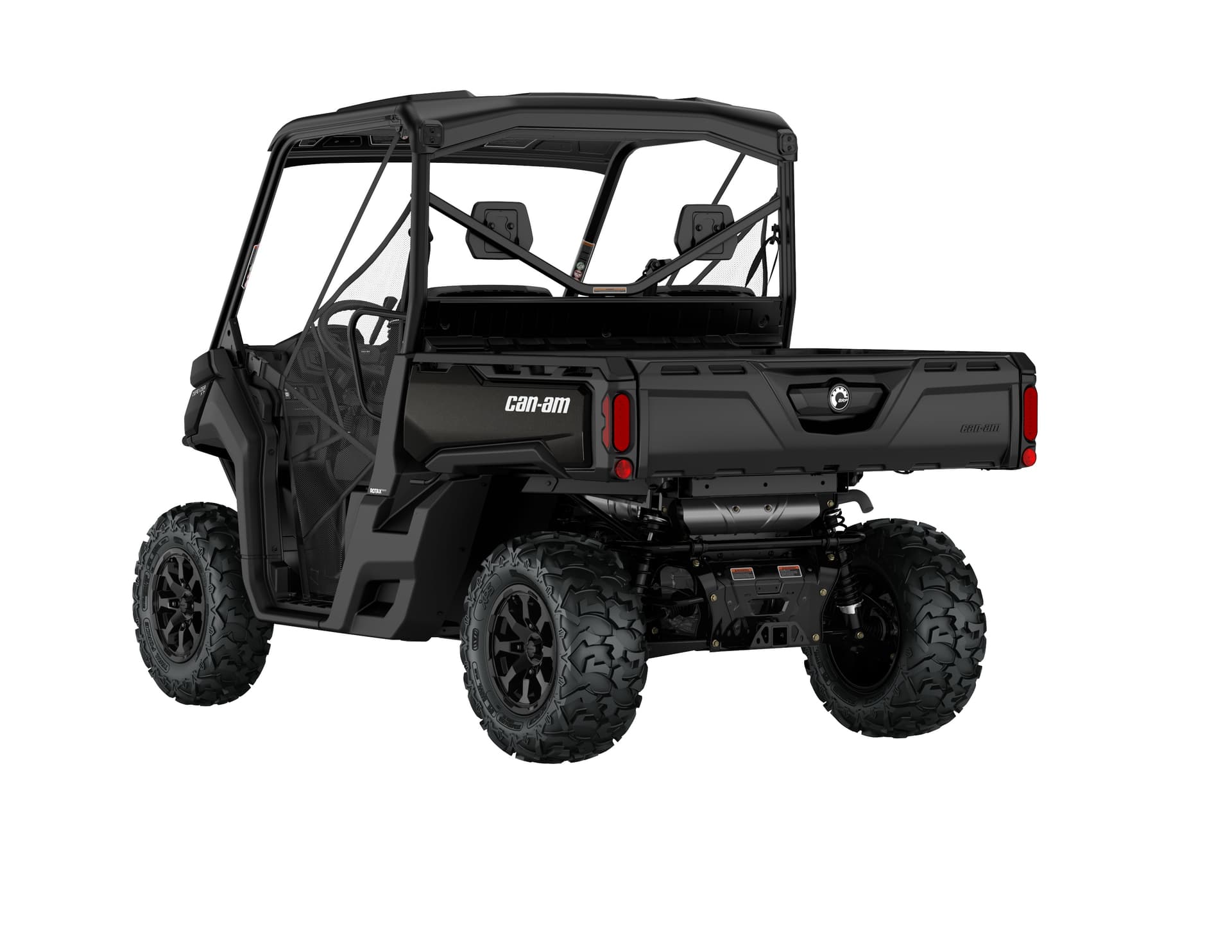 Can-Am Defender XT HD9 — Stealth Black, вид сзади