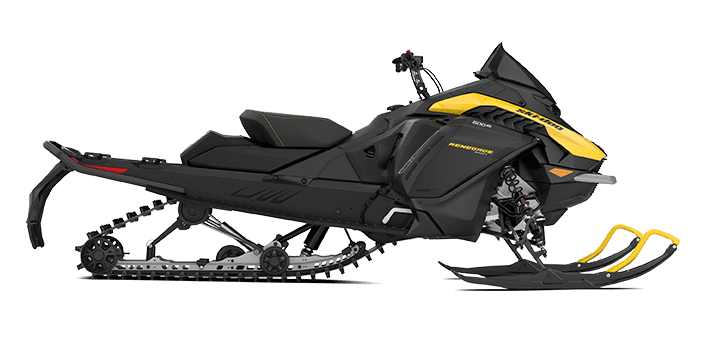 Ski-Doo Renegade Sport 600 ACE 137×15×1,25″ RipSaw — Neo Yellow, вид сбоку