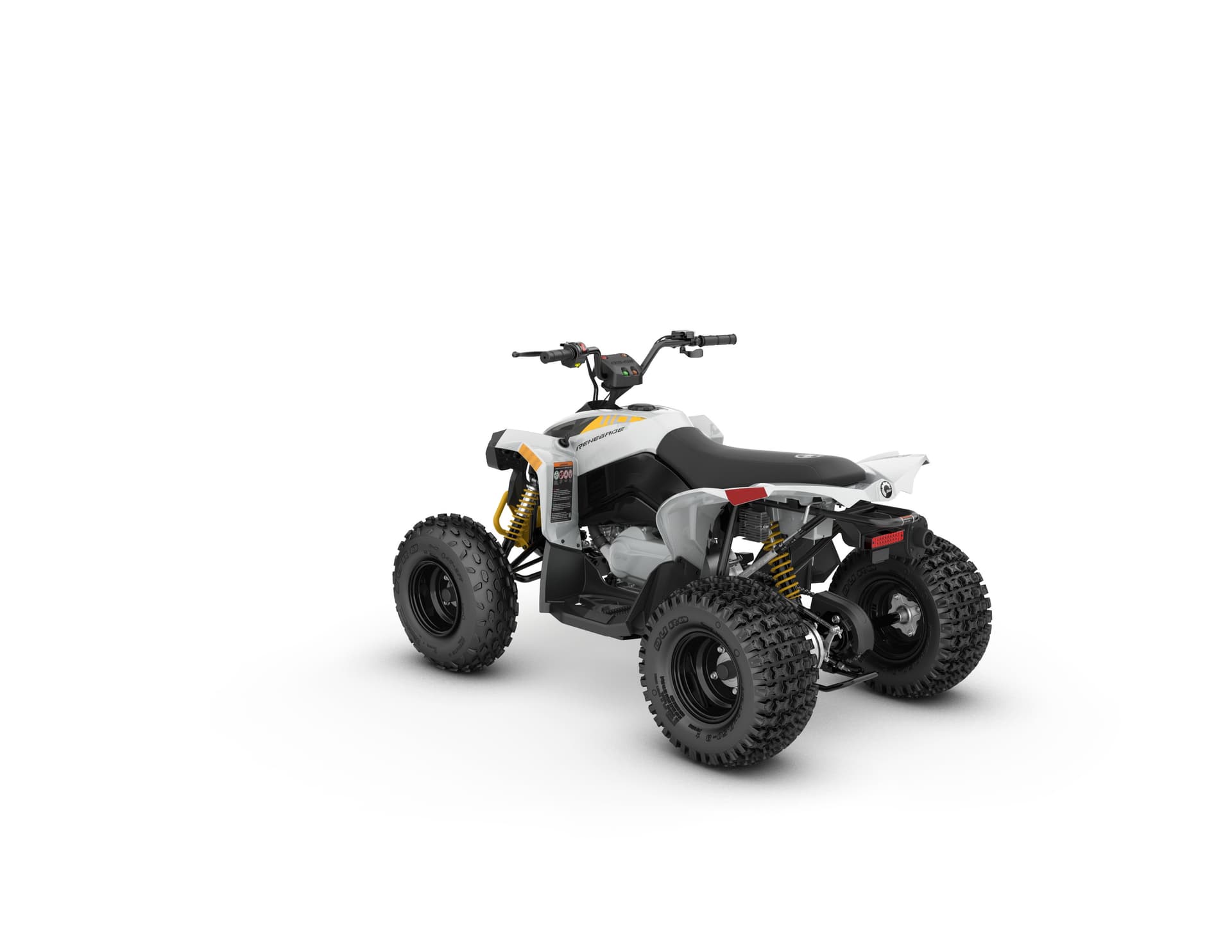 Can-Am Renegade 110 EFI — Catalyst Grey, вид сзади