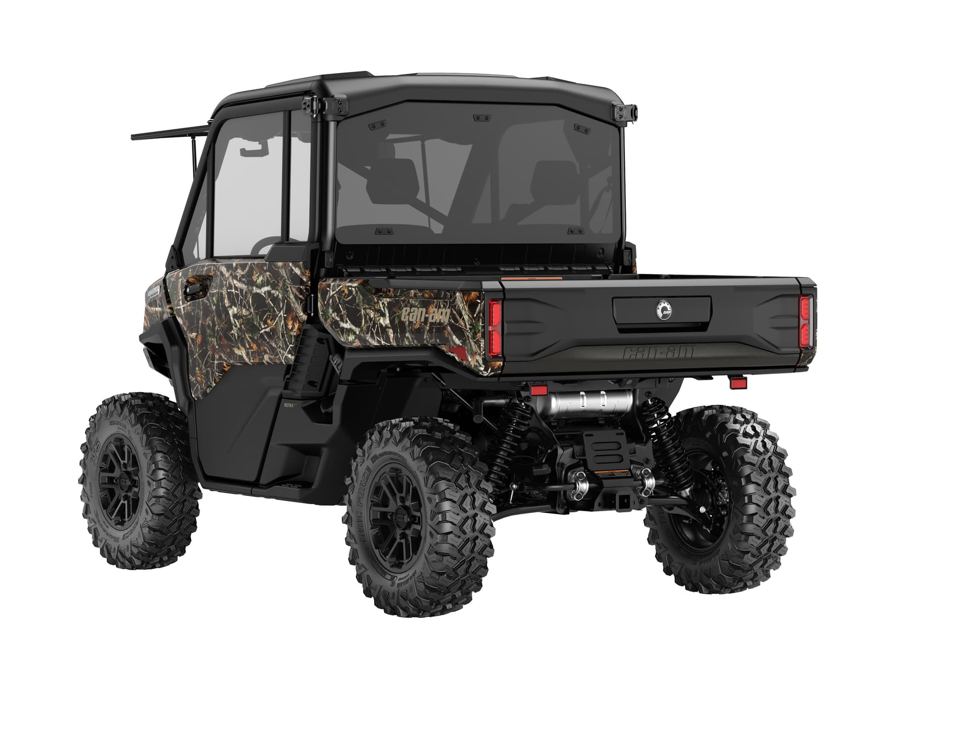 Can-Am Defender Limited HD11 — Dark Wildland Camo, вид сзади