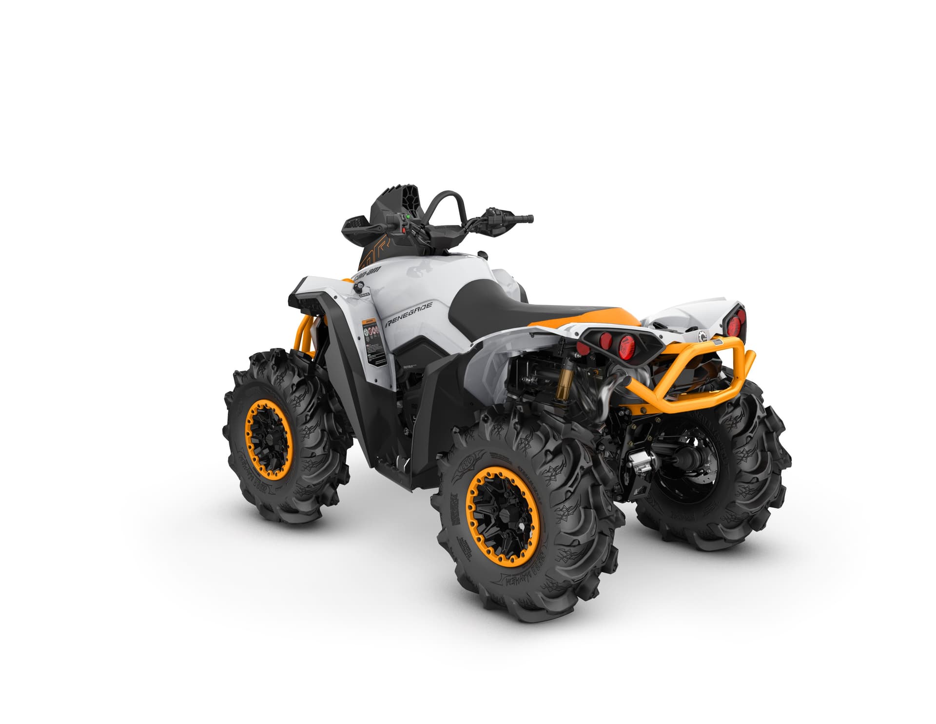 Can-Am Renegade X MR 650 — Catalyst Grey, вид сзади