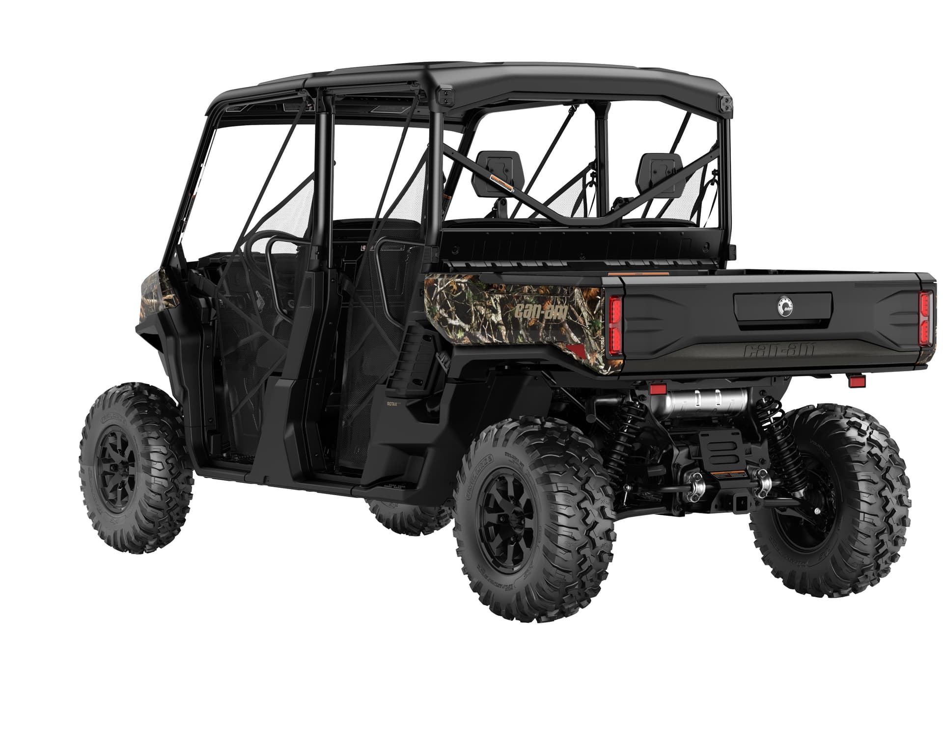 Can-Am Defender MAX XT HD11 — Dark Wildland Camo, вид сзади