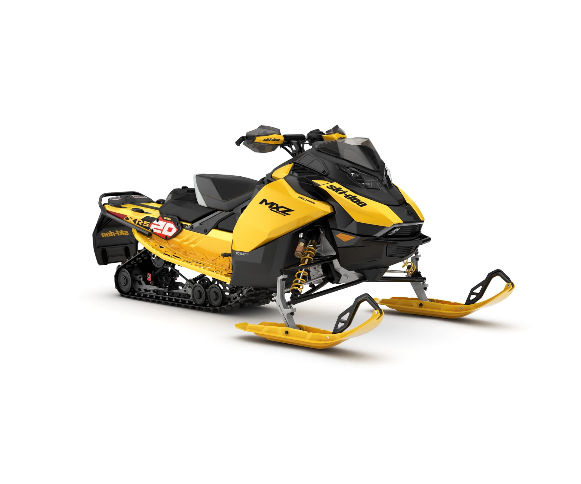 Ski-Doo MXZ X-RS Competition — Circuit Yellow Metallic, вид 2