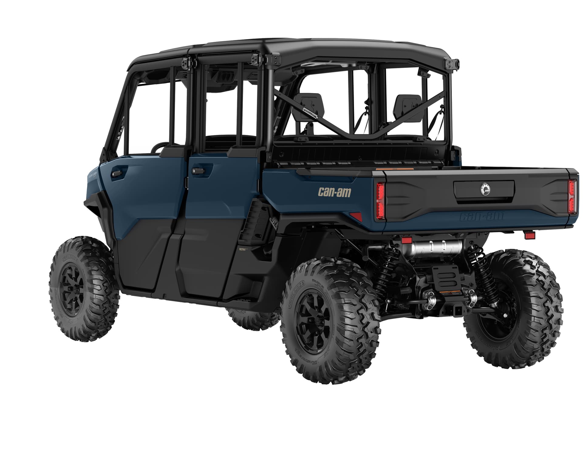Can-Am Defender MAX XT CAB HD11 — Dusty Navy, вид сзади
