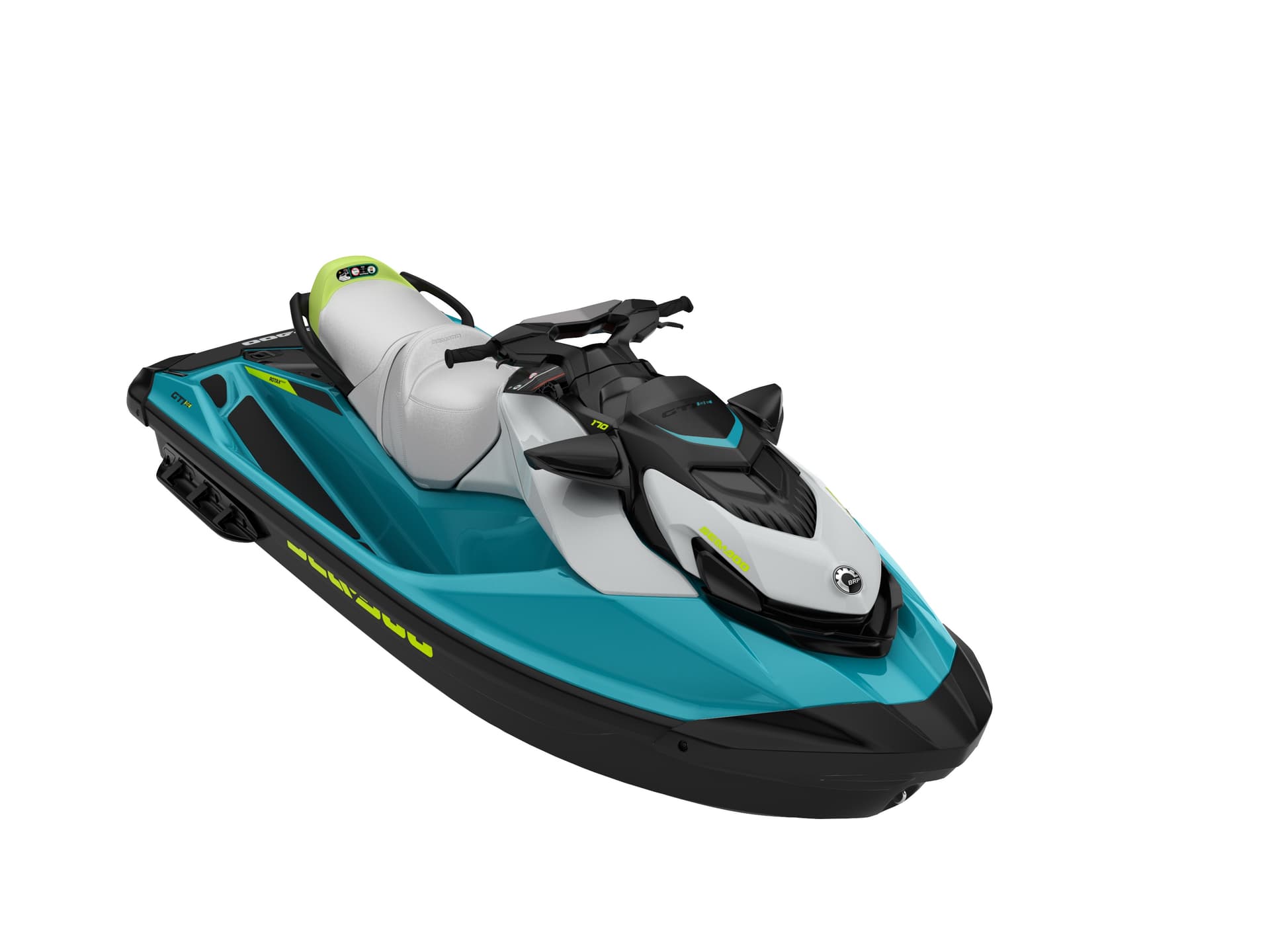 Sea-Doo GTI SE 170 — Teal Blue and Manta Green
