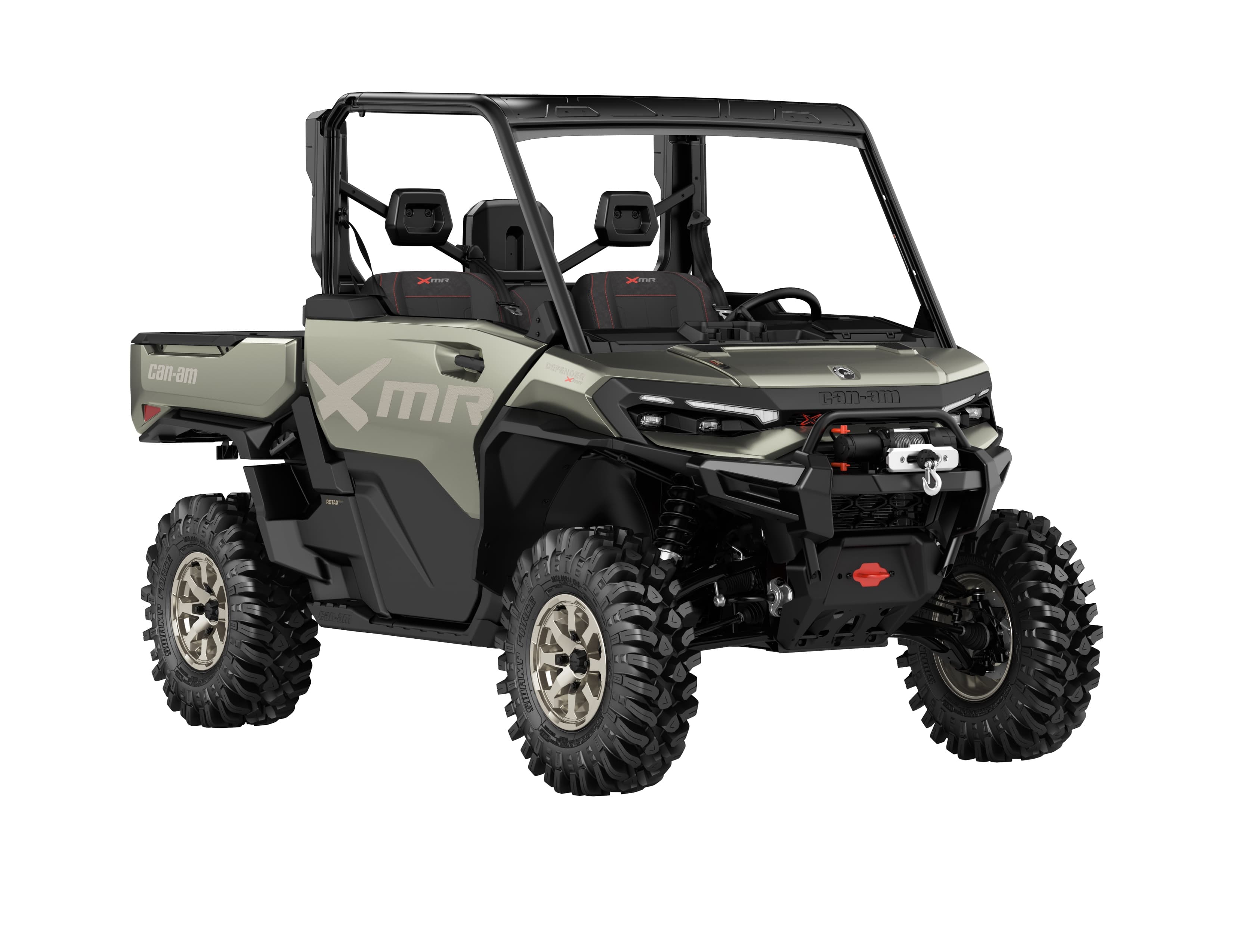 Can-Am Defender X MR HD11 с полудверями — Loft Green Satin
