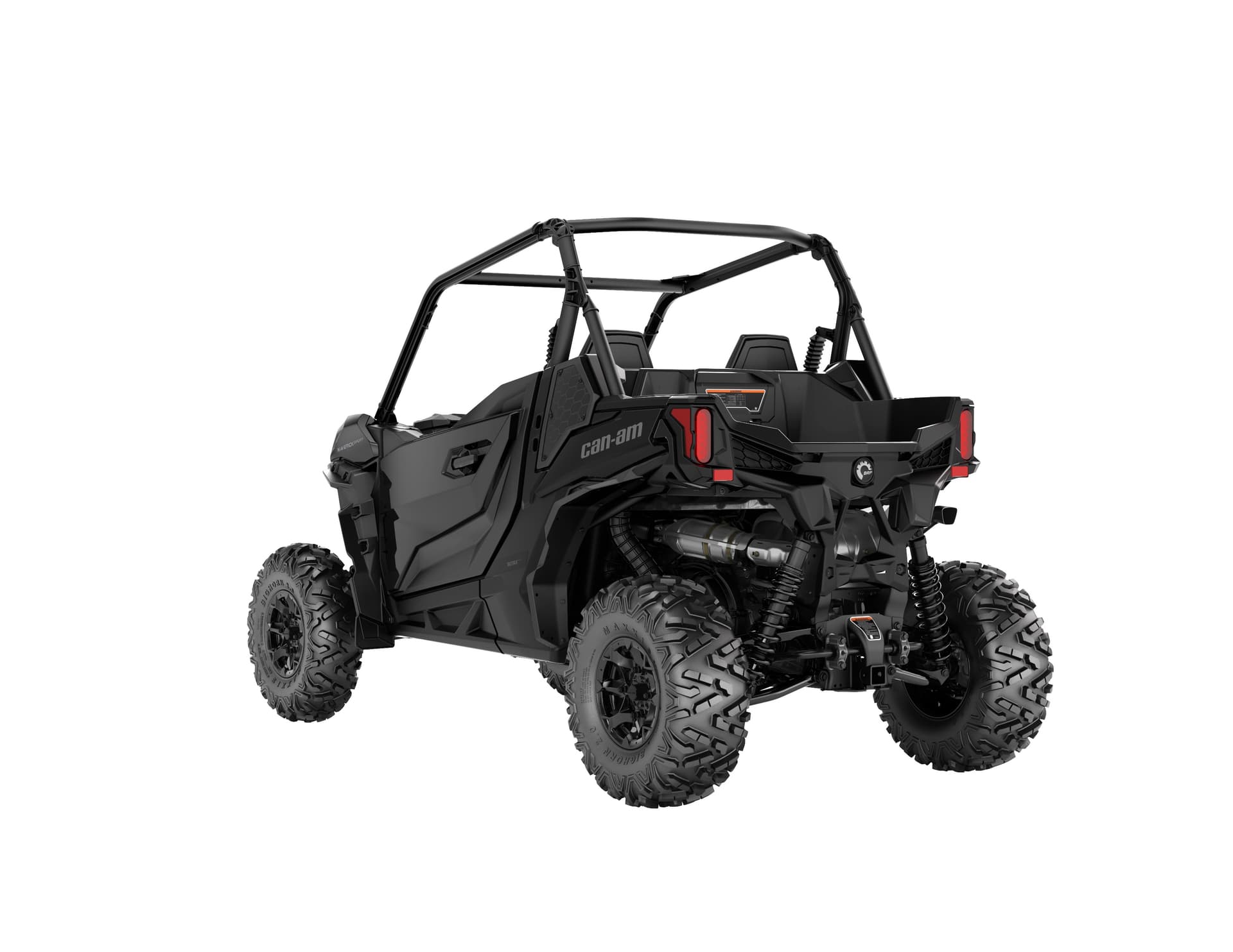 Can-Am Maverick Sport DPS 1000R — Triple Black, вид сзади