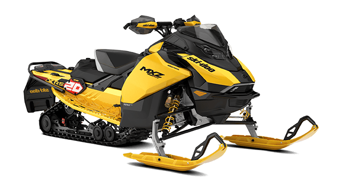 Ski-Doo MXZ X-RS Competition — Circuit Yellow Metallic, вид 4