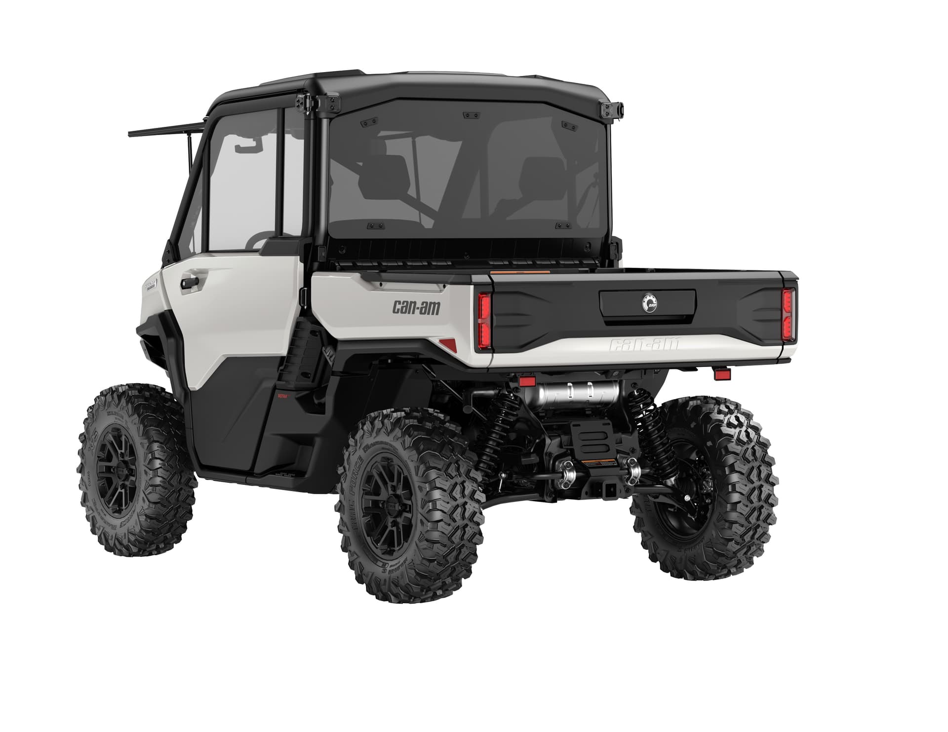 Can-Am Defender Limited HD11 — Hybrid White, вид сзади
