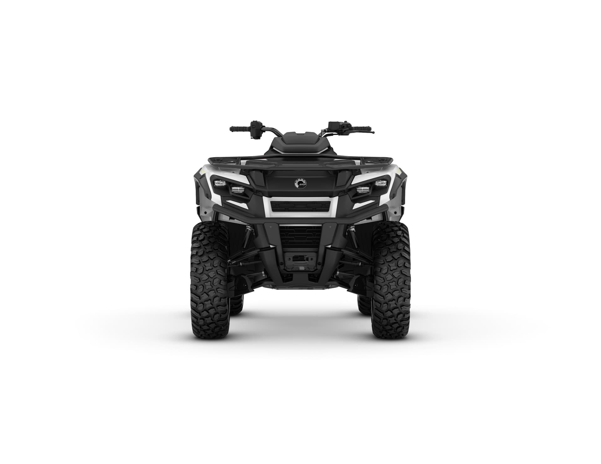 Can-Am Outlander Electric — White, вид спереди