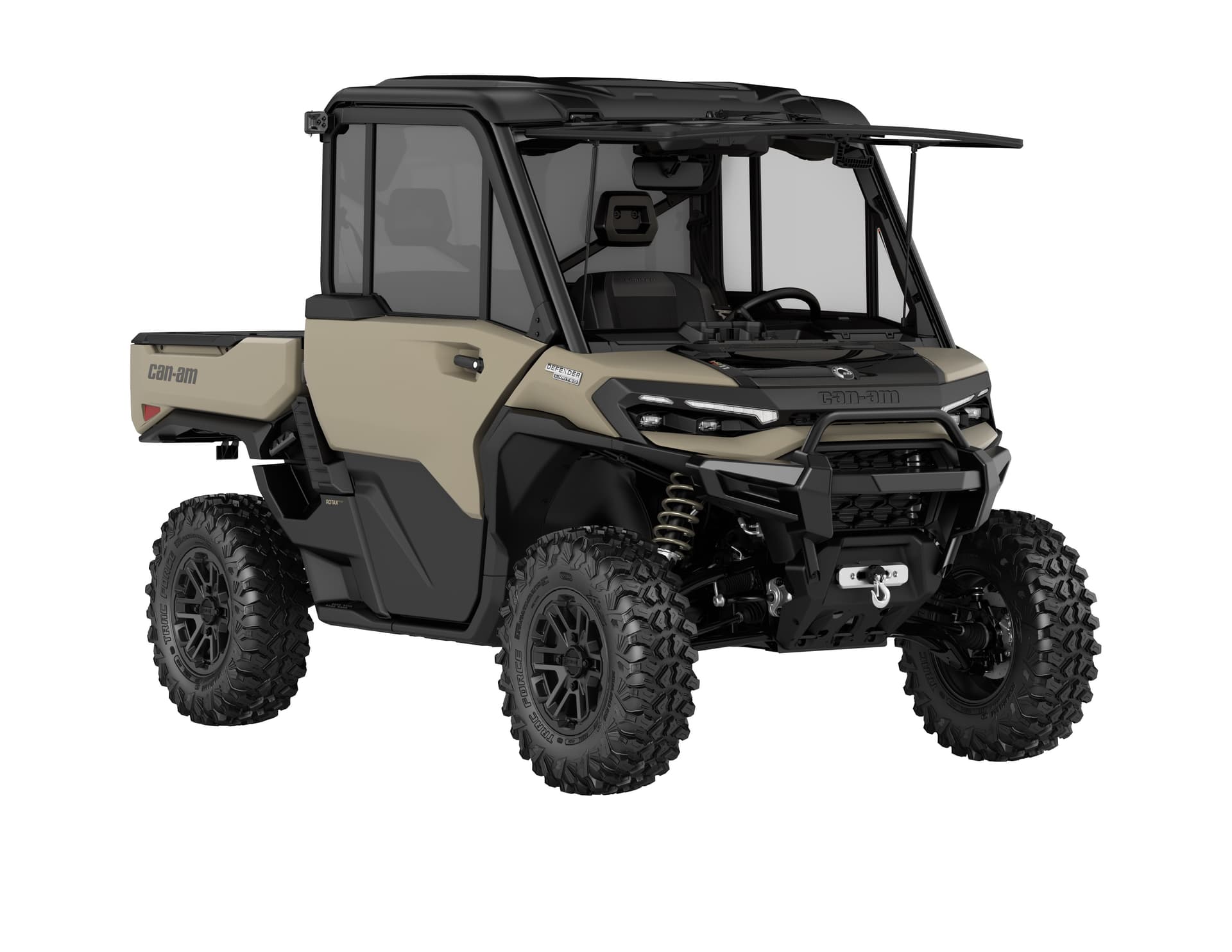 Can-Am Defender Limited HD11 — Desert Tan & Carbon Black