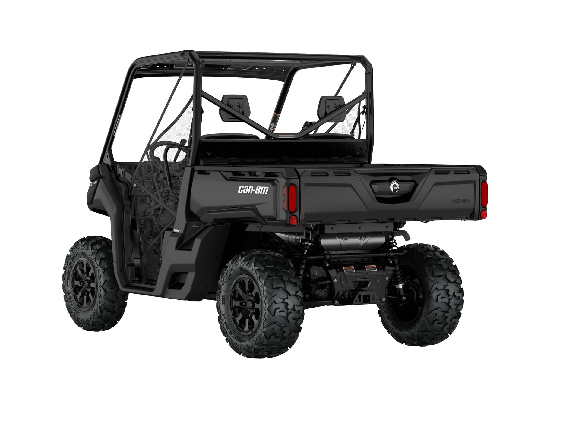 Can-Am Defender DPS HD9 — Stealth Black, вид сзади