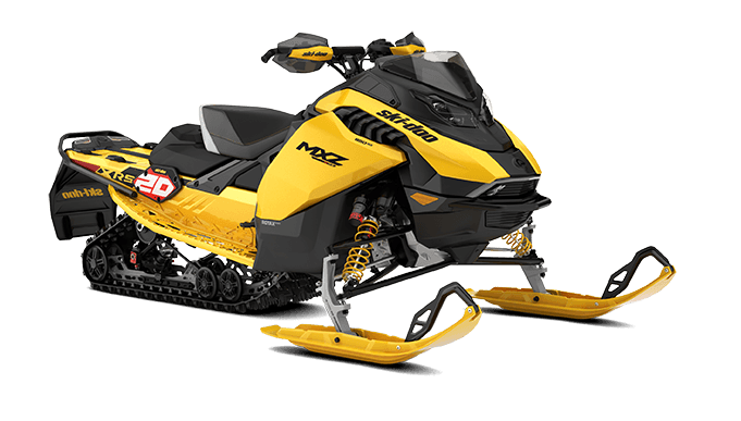 Ski-Doo MXZ X-RS — Circuit Yellow Metallic, вид 4