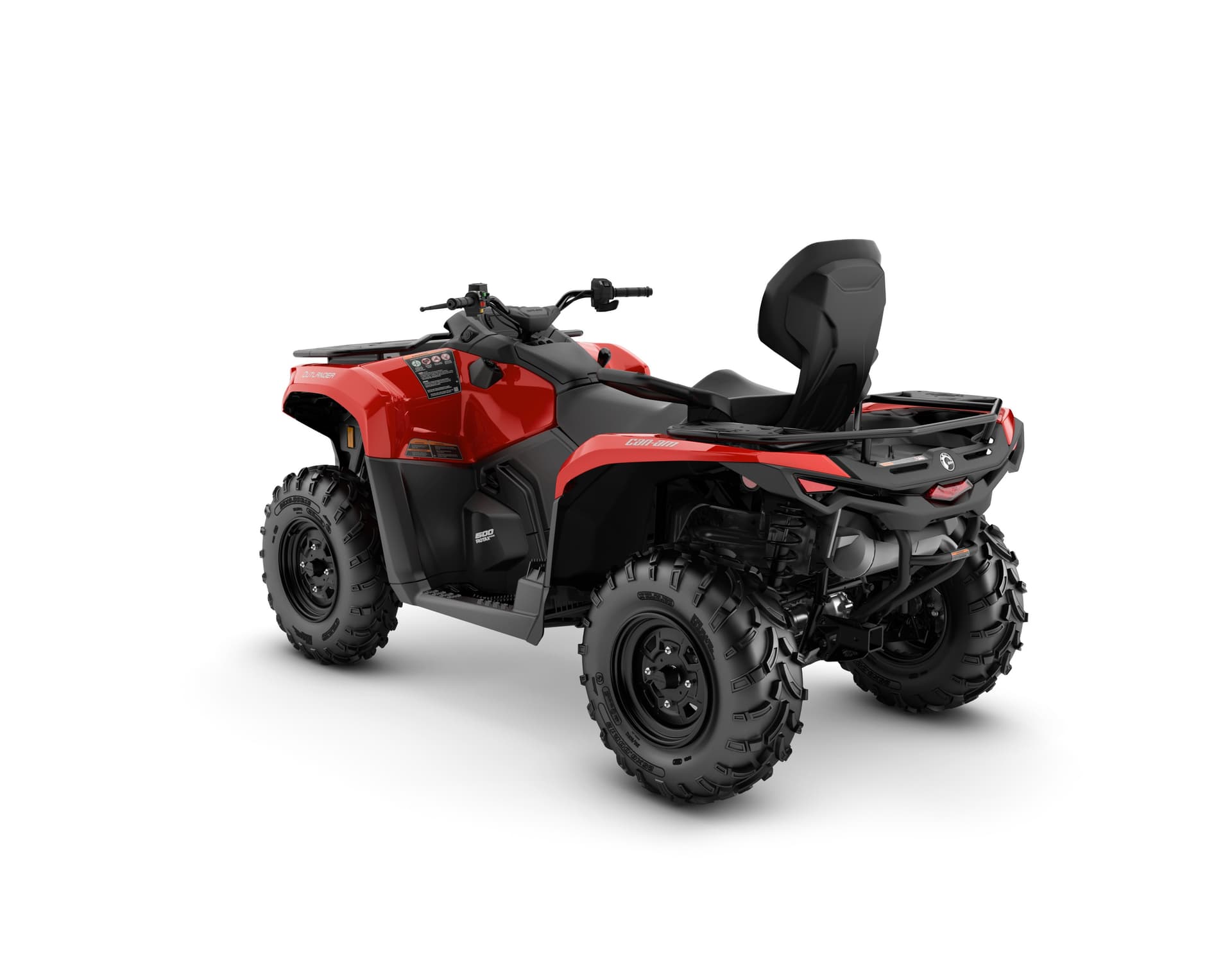 Can-Am Outlander MAX DPS 500 — Legion & Red, вид сзади