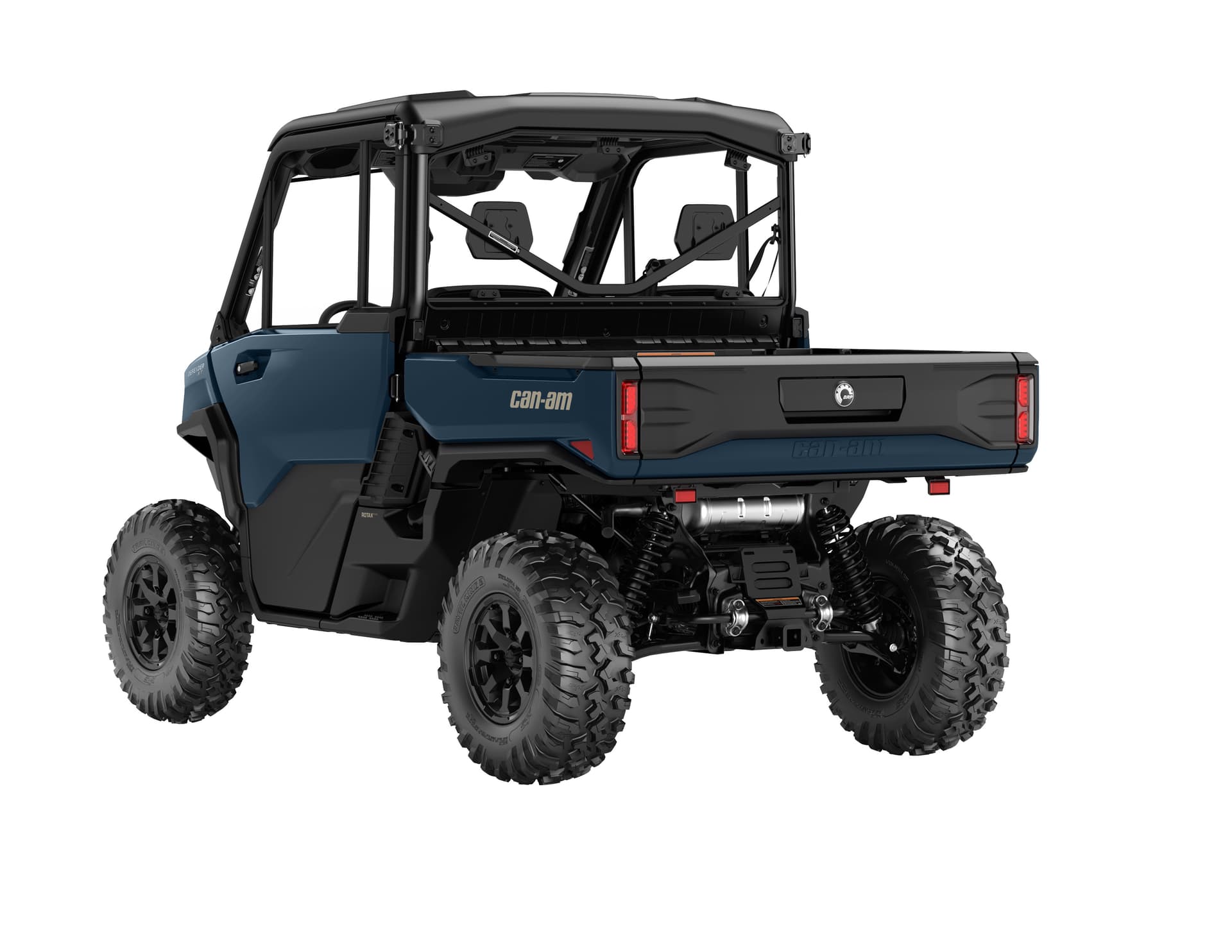 Can-Am Defender XT CAB HD11 — Dusty Navy, вид сзади