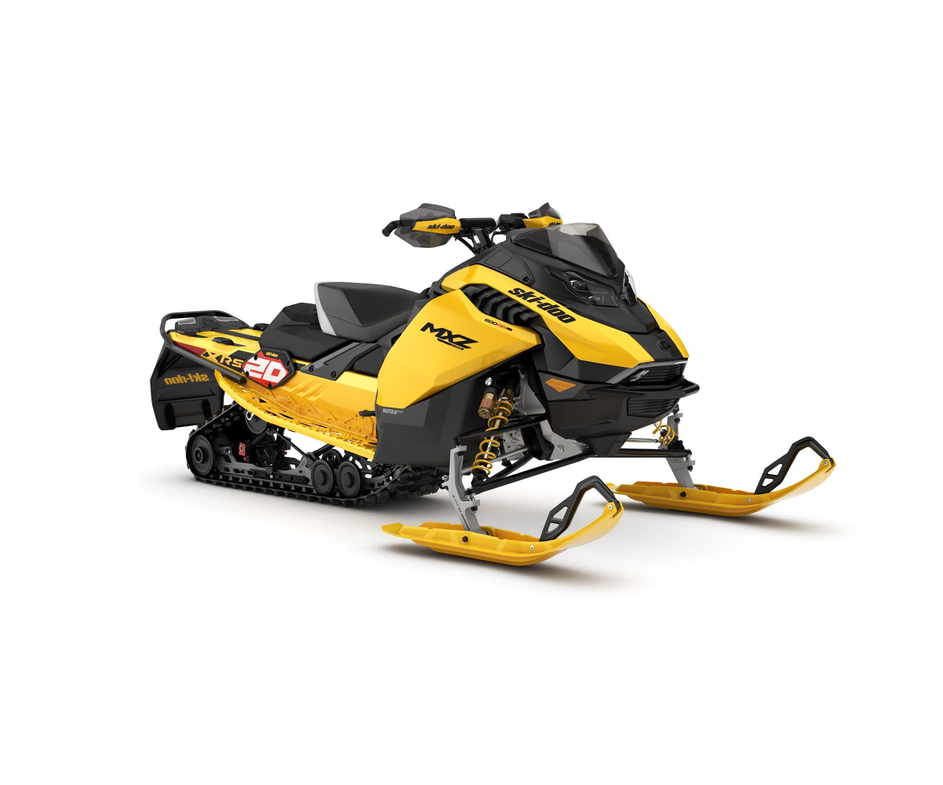 Ski-Doo MXZ X-RS Competition — Circuit Yellow Metallic, вид 3
