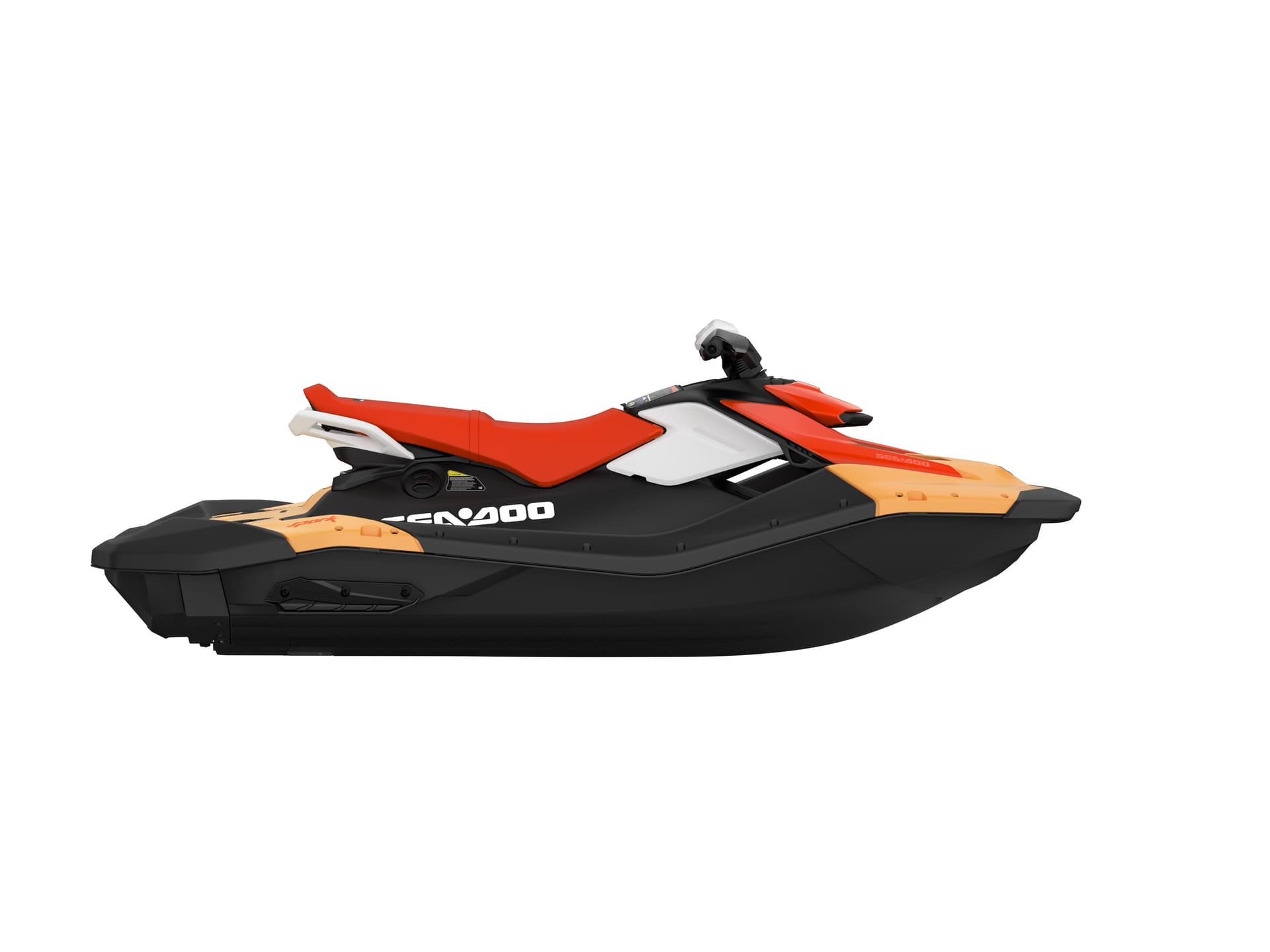 Sea-Doo Spark 90 — Sunrise Orange and Dragon Red, вид сбоку