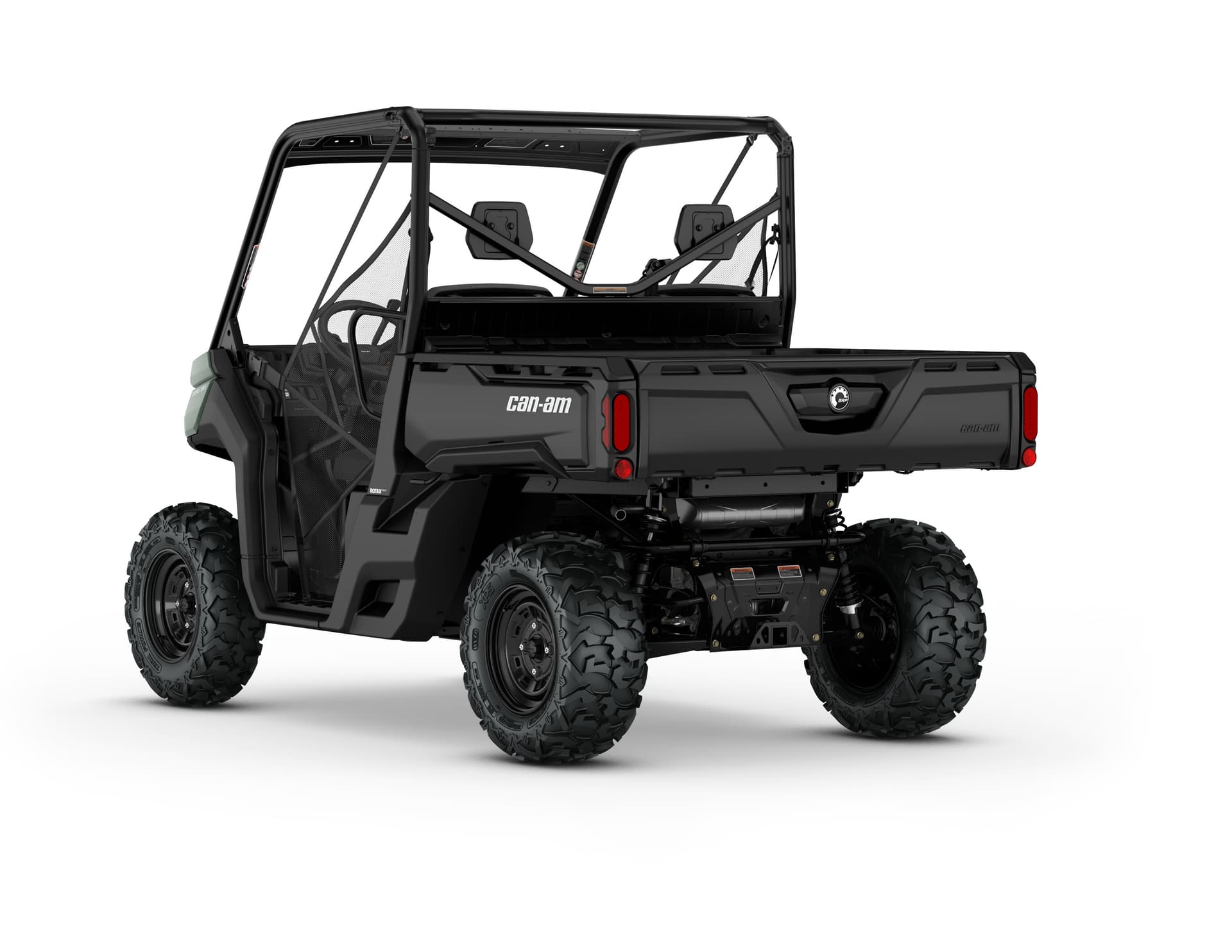 Can-Am Defender HD7 — Compass Green, вид сзади