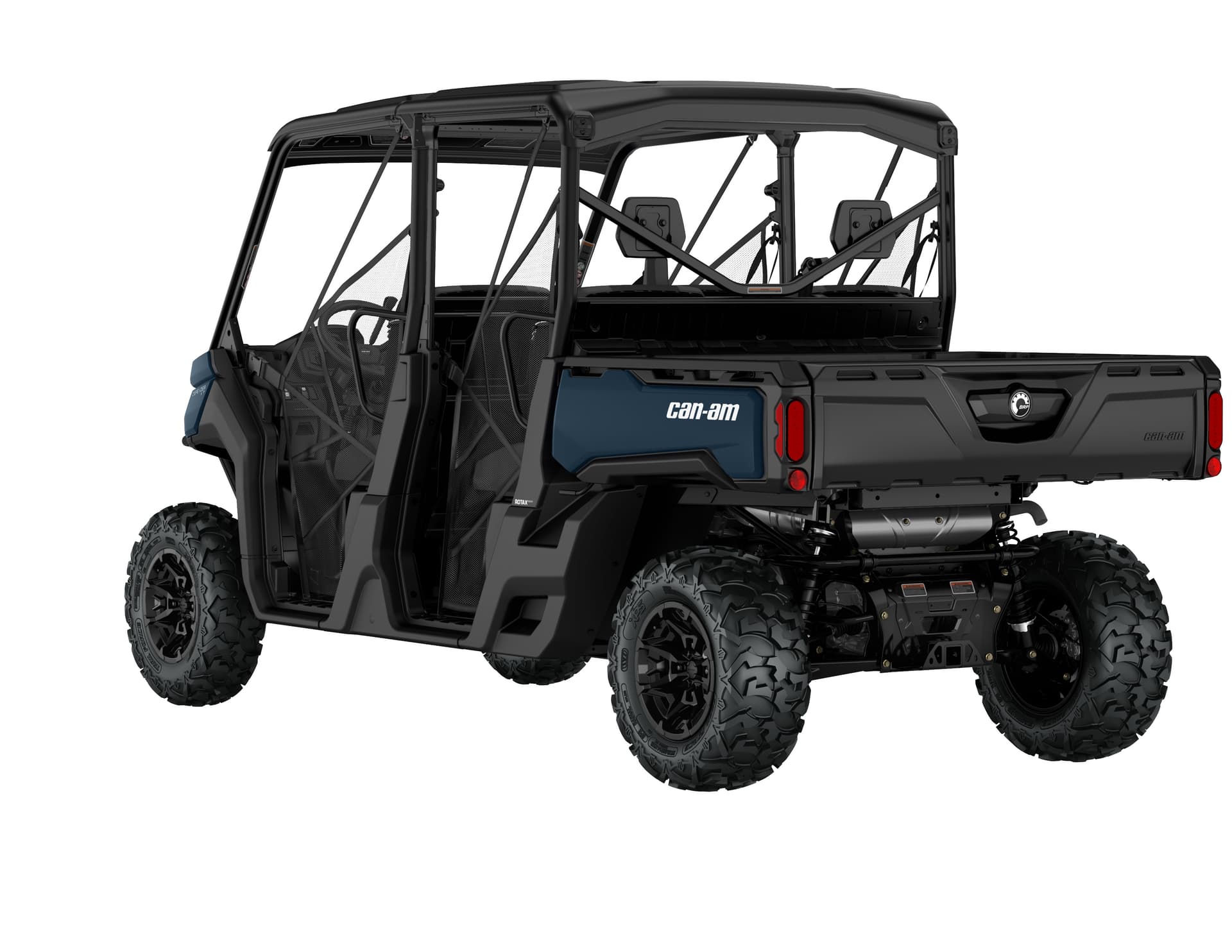 Can-Am Defender MAX XT HD9 — Dusty Navy, вид сзади