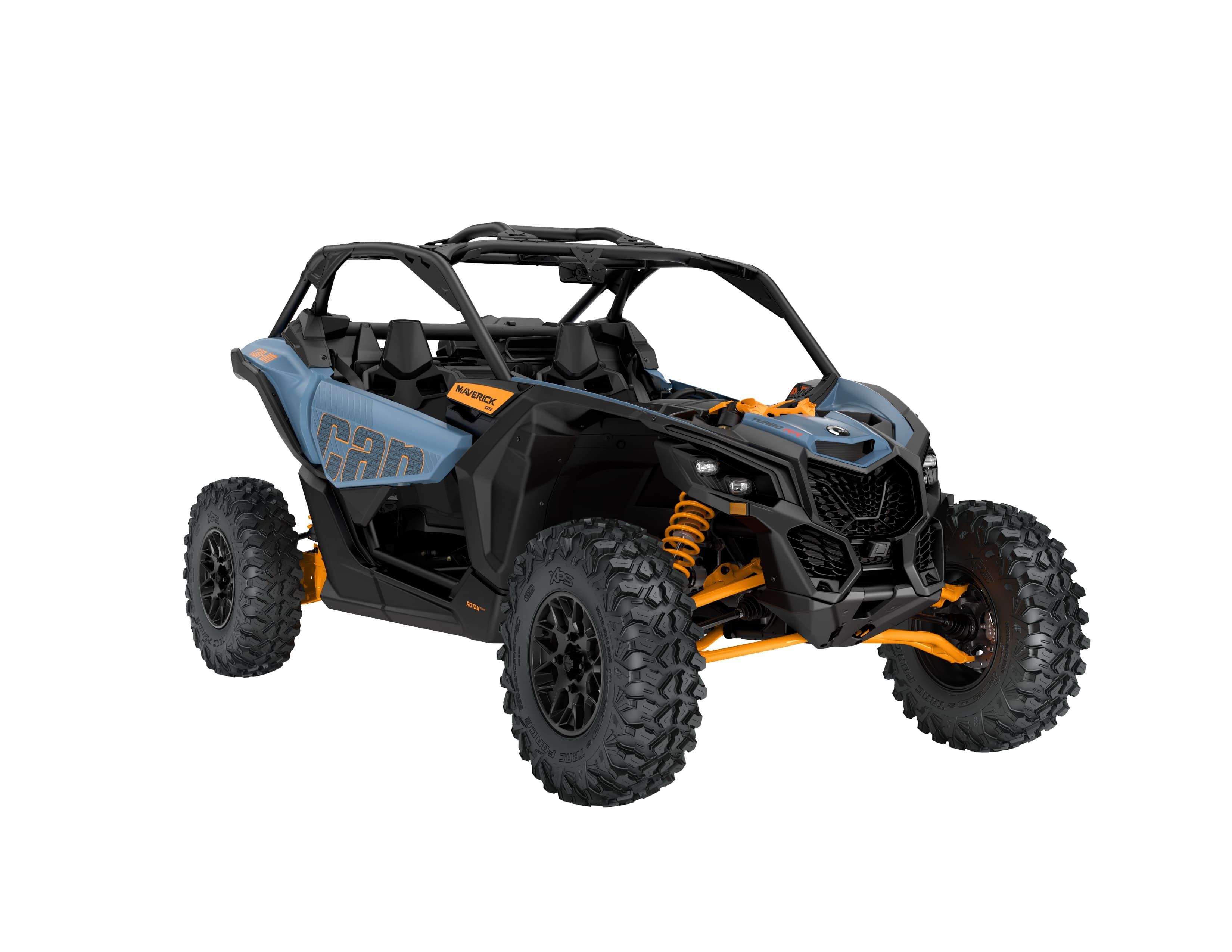 Can-Am Maverick X3 DS Turbo RR — Scandi Blue & Orange Crush