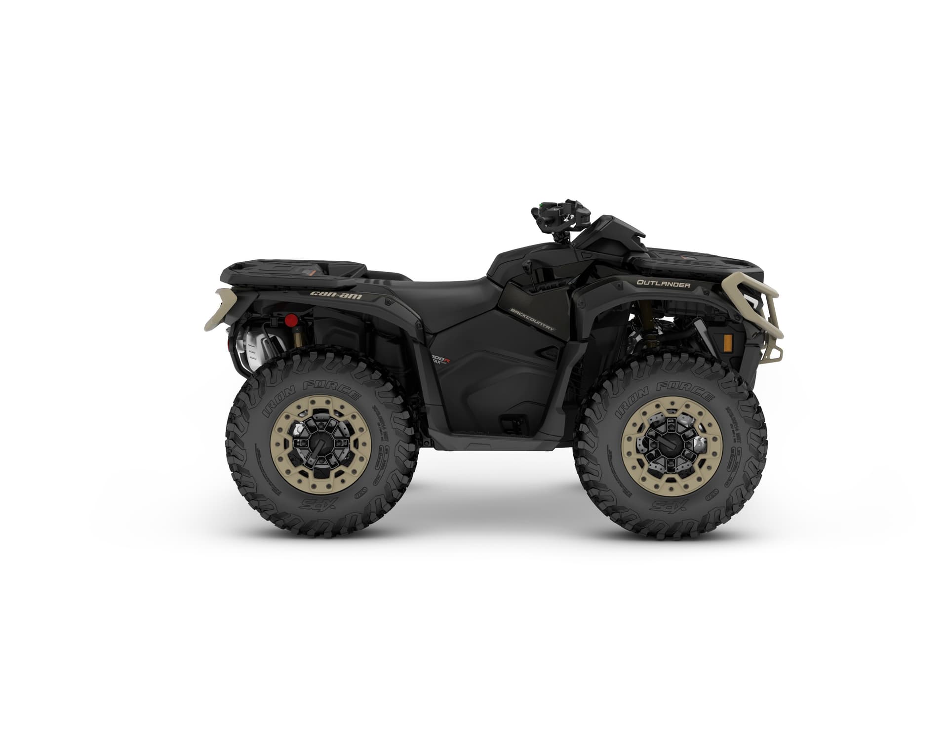 Can-Am Outlander Backcountry 1000R — Stealth & Black, вид сбоку