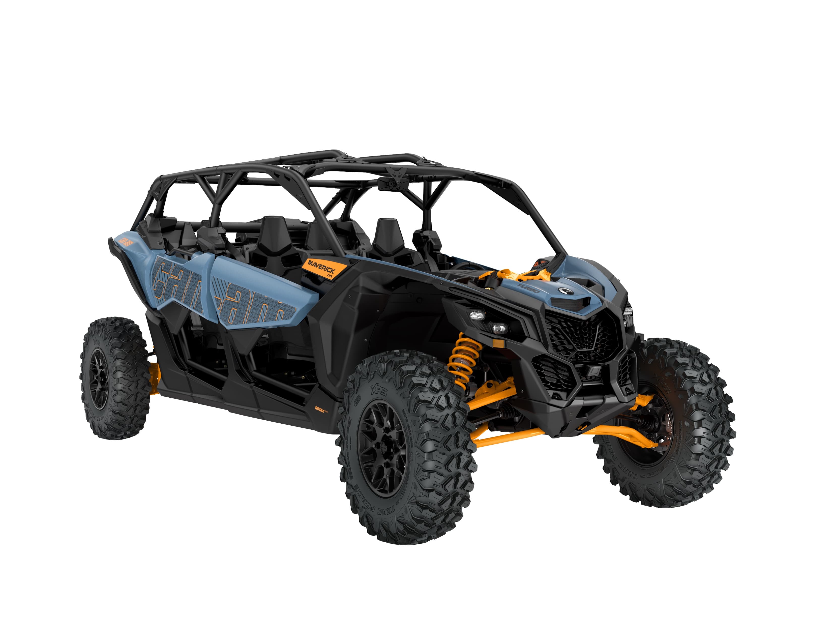 Can-Am Maverick X3 MAX DS Turbo — Scandi Blue & Orange Crush