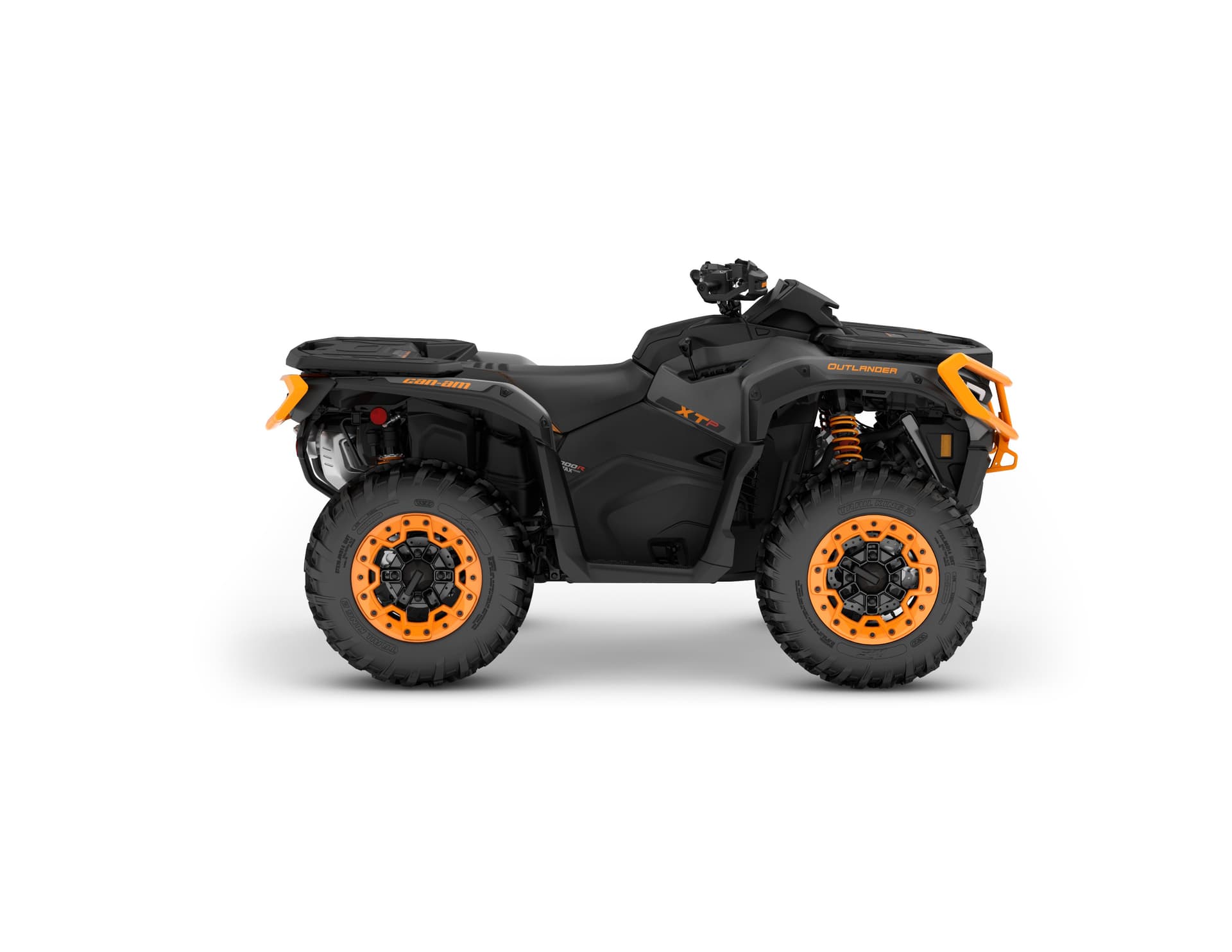 Can-Am Outlander XT-P 1000R — Mineral Grey & Orange Crush, вид сбоку