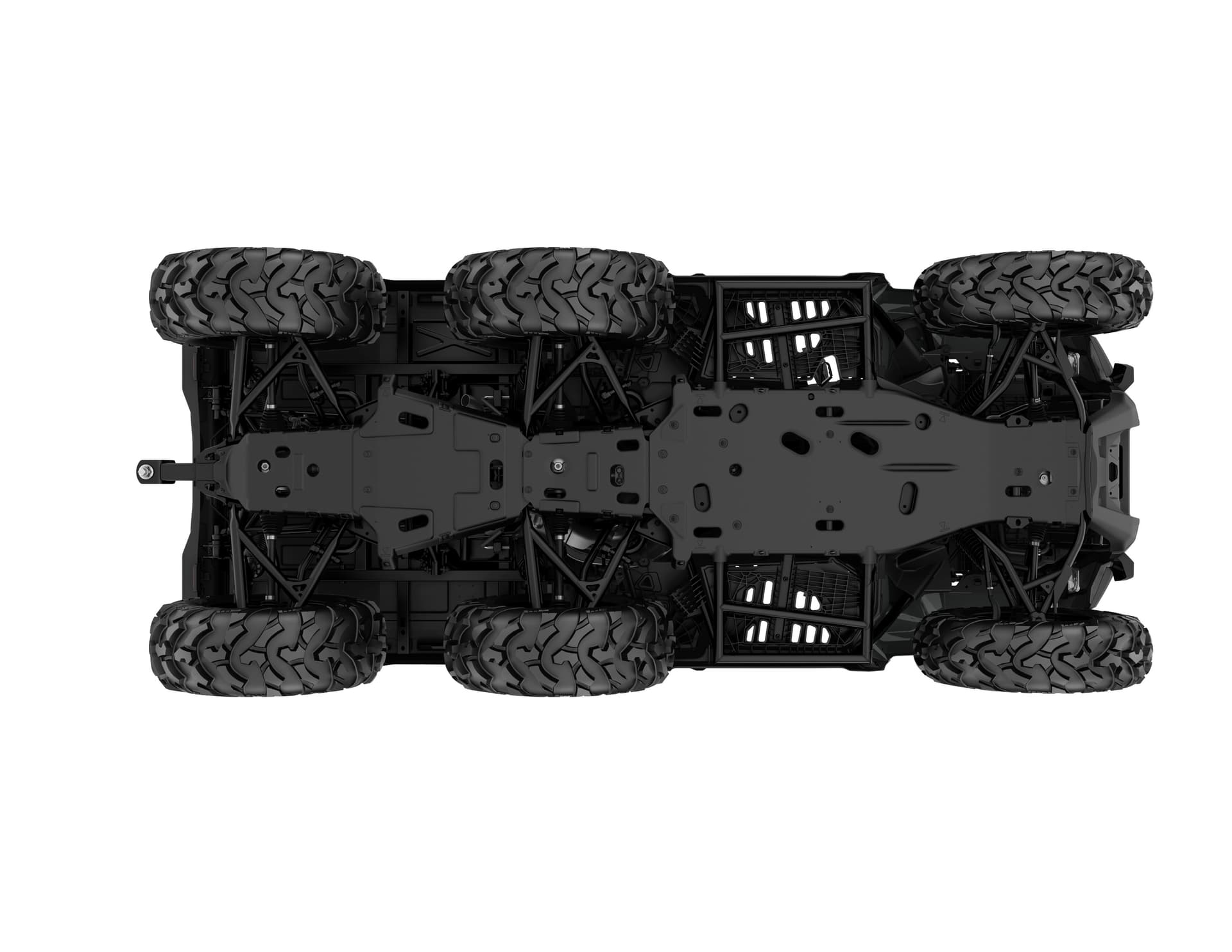 Can-Am Outlander Electric — White, вид снизу